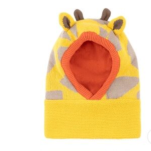 NEW - Baby/Toddler Knit Balaclava Hat - Jaime the Giraffe size 6-12M